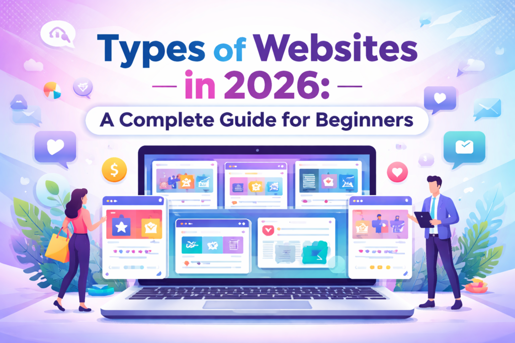 Types of Websites in 2026: A Complete Guide for Beginners